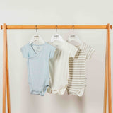 Panda Kimono Bodysuit Set for Boys