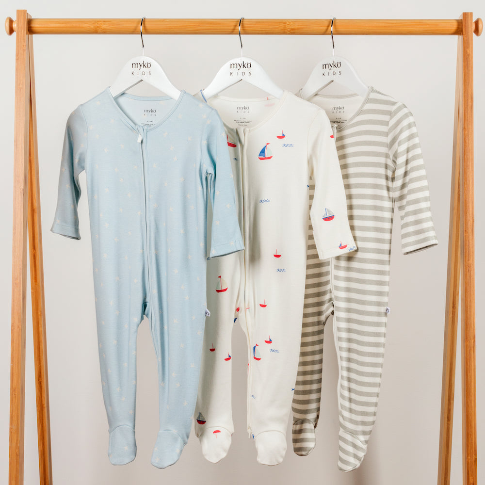 Panda Pyjamas Set of 3 for Boys