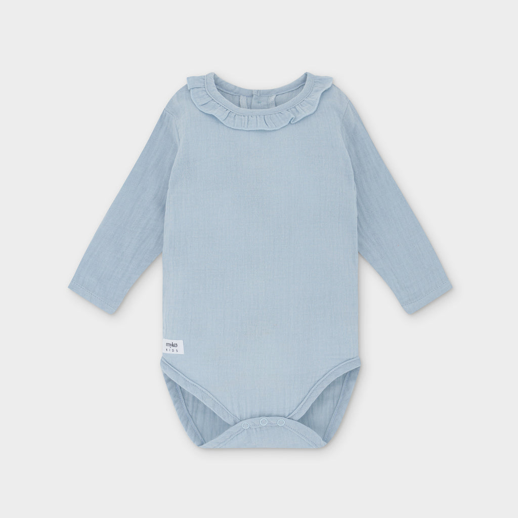 Long Sleeve Muslin Bodysuit