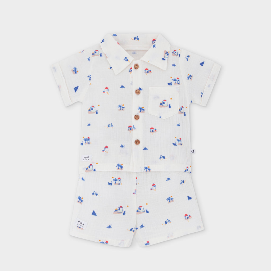 Explorer Short Sleeve Shirt and Short Set