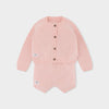 Tricot Cardigan and Short Set