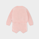Tricot Cardigan and Short Set