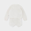 Tricot Cardigan and Short Set