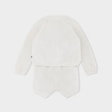 Tricot Cardigan and Short Set
