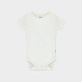 Panda Ribbed Short Sleeved Bodysuit