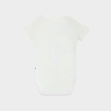 Panda Ribbed Short Sleeved Bodysuit